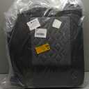 Seat Covers Full Set Fit for Ford Bronco Sport 2021-2024 2025 Faux Leather Car Seat Covers Compatible Airbag Automotive Waterproof Seat Cushions Protector (5 Seats, Black&Dark Grey)