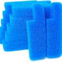 SHIGATSU 12 Pack Replacement Aquarium Sponge Foam Filter Pads for Seachem Tidal 55 Filter