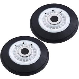 BlueStars 4581EL3001E Dryer Drum Roller Replacement Part – Compatible with L.G & Kenmore Dryers - Replaces 4581EL3001A 4581EL3001F PS7321740 - Pack of 2