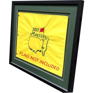 18X22 Compact Black Golf Flag Frame, Moulding blk-001, NEW Fairway Green Mats (float mount; perfect for 13x17 Master's Golf Flags; flag not incl) UPDATED JULY 2025