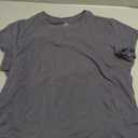 EasyGala Womens Cotton Crop T Shirts Basic Crew Neck Tee Fitted Going Out Tops Summer Cute Gym Workout Clothes 2026 (Gray, L)