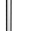 Elegant Lucite Clear Cane with Contour Handle - Right Hand - Safety Aid - 250lbs Limit - Deluxe Comfort Walking Cane - Acrylic Canes and Walking Sticks