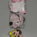 15 Pcs Pink Car Accessories Set for Women Bow Car Accessories Set Pink Leather Steering Wheel Cover Universal Fit 15 Inch Seat Belt Cover Bow Hook Pink Bow Car Coaster Bow Air Vent Clip