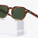 CARFIA Polarized Sunglasses for Men UV400 Protection, Retro Sun Glasses with Acetate Square Frame for Driving Fishing CA5405 