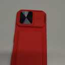 SSLOTSCASE for iPhone 15 Pro Case with Kickstand, Light Red