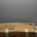 DINZI LVJ Shoe Storage Bench with Cushion, 16-Cubby Shoe Rack, Adjustable Shelves, Multifunctional Shoe Organizer Bench for Entryway, Mudroom, Hallway, Living Room, Bedroom and Garage, Espresso