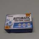 PUGAIQI Automatic Toilet Bowl Cleaner Tablets,Blue toilet seat, Descale & Deodorize, Septic-Safe, Continuous Cleaning, Fresh Scent, Drop-In Tank Cleaner effective to use Works with Toilets 50 Pack