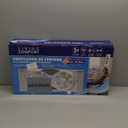 Comfort Zone 9-Inch Smart WiFi Twin Window Fan  3-Speed Dual Blade Fan with App & Voice Control, Reversible Exhaust, Cooling & Circulate Modes, Expandable 23.5" to 37", Bug Screen (White)