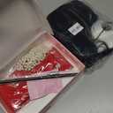 Half Black Half White Wig Costume Short Curly Wavy Bob Wigs With Bangs Synthetic Wavy Bob Wigs For Party Cosplay Halloween(Black and White)