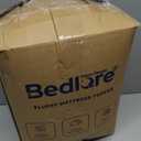 BEDLORE Queen Mattress Topper, Thick Pillow Top Bed Cover for Back Pain Relief, Soft Mattress Pad with Deep Pockets 6-18 inch (White)