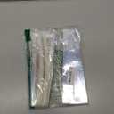 Twist Taper Candles, 10Inch White Spiral Dripless Dinner Candles (8Pcs)