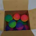 18 Pcs Bouncy Balls for Kids,45 mm Jumbo Super Bouncy Balls,Rubber High Bouncing Balls in Bright Assorted Multi Colors for Boys Girls Birthday Party Favors Carnival Prizes