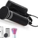 Upgraded Electric Callus Remover for Feet 1200RPM, Adjustable Speed Professional Electric Foot Sander Foot Grinder Heel File Pedicure Tool for Women Men Cracked Dead Skin, 60 Sandpaper Discs, Black