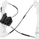 Electric Power Window Regulator with Motor for Chevrolet Colorado for GMC Canyon, 2015-2020, Pickup, Front Left Driver Side 23287501 751587 751-587