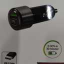 ZGEAR Adaptive Fast Car Charger With USB-A USB C Ports