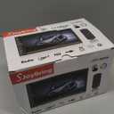 Upgrade Wireless Double Din Car Stereo with Carplay, Android Auto, Bluetooth, 4-Channel RCA, High Power, 2 Subwoofer Ports, 7" HD Capacitive Touchscreen Car Radio, Backup Camera, Audio Receiver