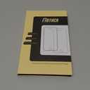 Mothca 2 Pack Matte Glass Screen Protector for iPhone 13 Pro Max [6.7 inch] + 2 Pack Camera Lens Protector, AntiGlare & AntiFingerprint Tempered Glass Film, Bubble Free Case Friendly Smooth as Silk