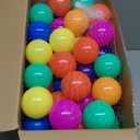 Kids Play Tent with 100 Balls  Extra Large 56x50 Pop-Up Ball Pit  Indoor/Outdoor Playhouse with Mesh Windows & Carry Bag