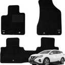 WENNEBIRD Superior Carpet Floor Mats for 2015-2024 Nissan Murano (Not for 2025), 0.6-Inch Ultra-Thick, Noise-Reducing, All-Weather Waterproof Anti-Slip 3-Pc Set