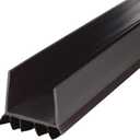 M-D Building Products Vinyl Cinch U-Shape Door Bottom Seal, Slide-On Weatherstripping Draft Stopper, Easy to Install, Fits 36 x 1-3/4 Doors, Fills 3/8- 3/4 Gaps, 43337, Brown
