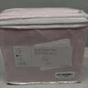 ROYALE LINENS 300 Thread Count 100% Long Staple Combed Cotton Sheet Set - 4 Piece Queen Bed Sheets - 1 Fitted, 1 Flat & 2 Pillow Cases - Soft Cool & Crisp Sheet Set (Queen, Lavender)