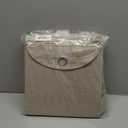 StorageWorks Hanging Closet Organizer with Metal Rod, 4-Section Closet Organizers and Storage, Collapsible Hanging Shelves for Baby Clothes, Shoes, Sweater Storage, Brown and Beige