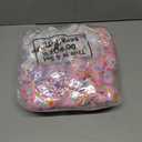 Poen 27 Pack Easter Stuffed Animals Bears with Cards Set Bulk Pastel Bunny Plush Easter Party Favors Baskets Filler Stuffers Classroom Exchange Prize Gift for Egg Hunt Party Favors (White Purple)