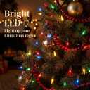 ITICdecor 2 Pack 50LED Battery Operated Christmas Lights, 16 FT Mini String Lights Waterproof with 8 Modes & Timer for Xmas Indoor Outdoor Yard Holiday Wedding Decorations (Multicolor)
