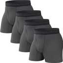 Pair of Thieves Men Every Day Kit Boxer Briefs | Underwear for Men | Soft, Tagless, Cotton Spandex Blend | Moisture Wicking, Large
