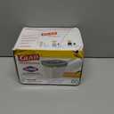Glad Medium Trash Bags, 8 Gallon, Lemon Fresh Bleach Garbage Bags, Resists Bacterial Odors with Drawstring, 80 Count