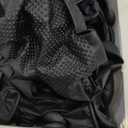 TitanFlex Heavy Duty Black Industrial Nitrile Gloves with Raised Diamond Texture, Latex Free (6mil/8mil)