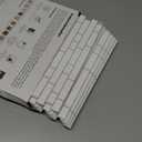 Art3d 10-Sheet Heavy-Duty Peel and Stick Backsplash, Waterproof Wall Tiles Stick on Kitchen Backsplash Living Space, White with Gray Grout (12 x 12 Inch)