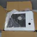 New Upgrade CSC202TW Electric Wall Heater - Fast & Efficient Heating with Built-in Thermostat, 2000W/240V, 6825 BTU, Complete Unit, White