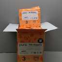 Pura Hypoallergenic Diapers, Size 3 (9-20 lbs) Monthly Pack, Overnight, up to 12 Hours Leak Protection, Suitable for Sensitive Skin, TCF, Super Soft Organic Cotton, 6 Packs of 26 (156 Baby Diapers)