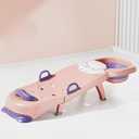 Hair Washing Station for Kids Children's Shower Seat Adjustable Children Shampoo Chair Bath Seat Household Foldable for 1 to 16 Years Old