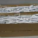 Amico 48 Pack 6 Inch 5CCT Ultra-Thin LED Recessed Ceiling Light with Metal Junction Box, 2700K-5000K Selectable, 12W Eqv 110W, Dimmable Canless Wafer Downlight with Plastic Trim, 1050 Lumens -ETL&FCC