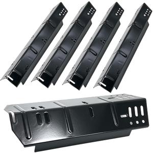Direct Store DP147 5pk 15 Inch Heat Plate for Dyna Glo DGH474CRP DGH485CRP 5 Burner, Porcelain Steel Heat Tents/ Grill Heat Plate Flavorizer Bars for Dyna-Glo Grill Parts