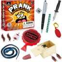 Wookidel Prank kit, 25 PCS Prank Stuff, Pranks for Kids Adults, Cool Funny Prank Gifts for April Fools Pranks, Birthday, Christmas