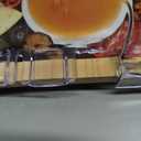 FARBERWARE Build-A-Board Bamboo Cutting Board with Built-in Compartments, Clear Locking Lid & Navy Handles, Ideal for Charcuterie, Snacks & Prep, 15.16"L x 11.42"W x 2.95"Th