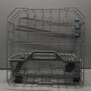 Upgraded WD28X26099 WD28X34744 Dishwasher Lower Rack Assembly & WD28X10128 Silverware Basket Compatible with GE Dishwashers. Replacement number WD28X24396, WD28X10346, WD28X22506, WD28X22696 ect