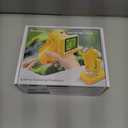 1600X Microscope for Kids, 4K 2.0" Screen Kids Microscopes with Slides Kit Microscope for Toddlers Christmas Birthday Gifts Toys for 3-14 Year Old Children Students (Yelllow)