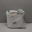 ELPHECO Slim Bathroom Trash Can with Lid, 2.5 Gallon Automatic Adsorption Garbage Can, Sensor Trash Bin, Slim Waterproof Garbage Can, Smart Waste Bin for Narrow Space, Bag SelfAbsorbing, Golden