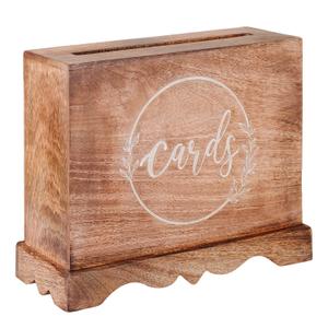 Eximious India Wedding Card Box with Card Slit and Lock 12"X10"X4.5"- Gift Wishing Well Card Box for Weddings, Receptions, Birthdays, Graduations, Baby Showers, Honeymoon Funds KHNDCNC (White)