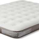 Amazon Basics Inflatable Air Mattress Queen with Built-in Pump, 600lb Capacity