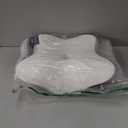 DONAMA Cervical Pillow for Neck and Shoulder,Contour Memory Foam Pillow,Ergonomic Neck Support Pillow for Side Back Stomach Sleepers with Pillowcase (Queen Size, Grey)