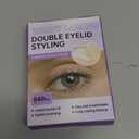 640-Pcs Invisible Double Eyelid Tapes: Lifter Strips, Waterproof, Long-Lasting, For Hooded, Heavy, Uneven, Droopy Eeyelids, Wendy Lashes