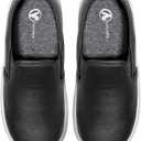HOMEHOT Boys Slip on Sneakers Casual Dress Shoes Faux Leather Loafers (Toddler,Big Kids, Little Kids)