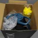 128 oz Insulated Water Bottle, Triple Wall Stainless Steel Flask, Keeps Drinks Cold for 48 Hrs Leak-Proof & BPA-Free Half Gallon Jug with Paracord Handle, Straw & Spout Lids(Indigo Black)