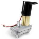RV Power Gear Slide Out Motor, Motorhome Replacement Gearbox Motor | in-wall Dual Shaft, 131:1 Gear Ratio, 12V DC, Replace# 523900 522967 523143 523983 521976 523529 524327 K01265B300 K01469B300 etc.