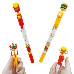 2 PCS Fidget Pen Decompression Ballpoint Pen, Multifunction Writing Ballpoint Pen Cartoon Gel Pens